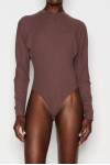 BODYSUIT RUSSET BROWN